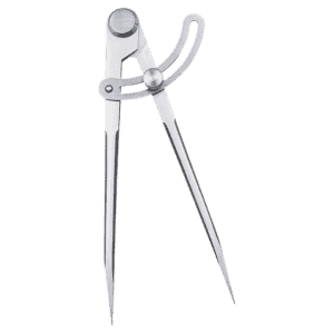 Passer met stelschroef 20 cm